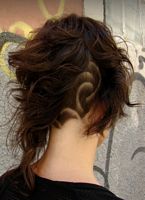 fryzury krótkie asymetryczne - uczesanie damskie zdjęcie numer 130A